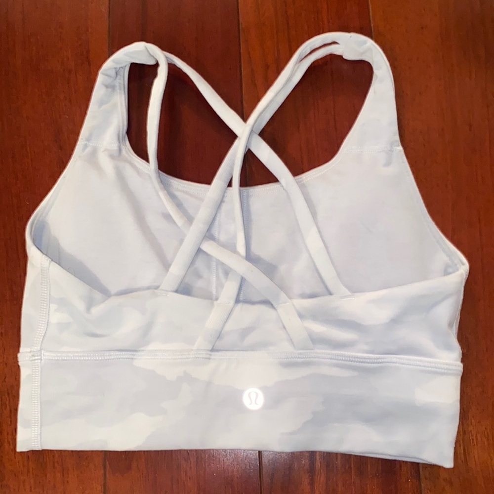 NWOT camo Lululemon workout bra